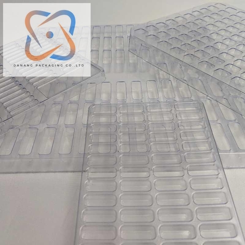 Khay tạo hình chân không 0.625mm X 0.625mm X 0.25mm