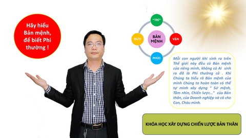 KHÓA HỌC CÁCH XÂY DỰNG CHIẾN LƯỢC BẢN THÂN