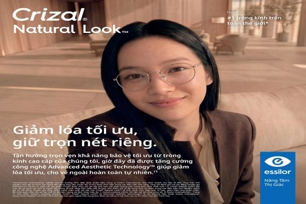 Tròng kính Crizal Natural Look