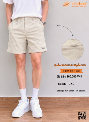 Quần Kaki Trẻ 1 - Ngắn 260.
