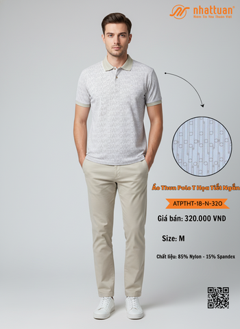Áo Thun Polo T Họa Tiết 18 Ngắn 320