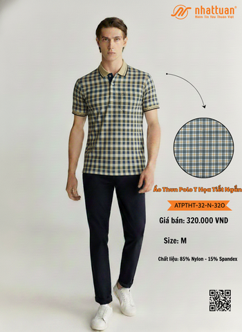 Áo Thun Polo T Họa Tiết 32 Ngắn 320