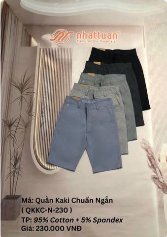 QUẦN KAKI CHUẨN NGẮN