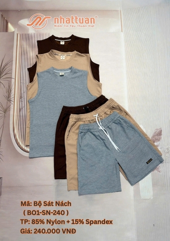 ĐỒ BỘ NGẮN SÁT NÁCH