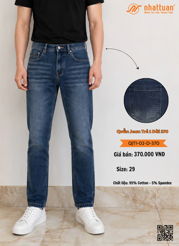 Quần Jean Trẻ 1-02 Dài 370