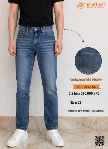 Quần Jean Trẻ 1-03 Dài 370