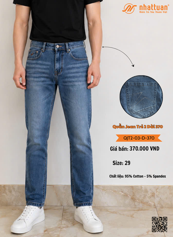 Quần Jean Trẻ 2-03 Dài 370