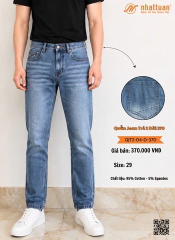 Quần Jean Trẻ 2-04 Dài 370