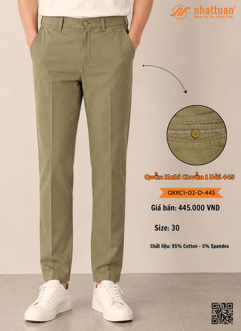 Quần Kaki Chuẩn 1-02 Dài 445