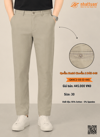 Quần Kaki Chuẩn 2-05 Dài 445