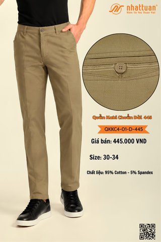 Quần Kaki Chuẩn 4 Dài 445.