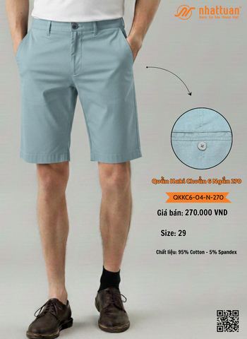 Quần Kaki Chuẩn 6-04 Ngắn 270