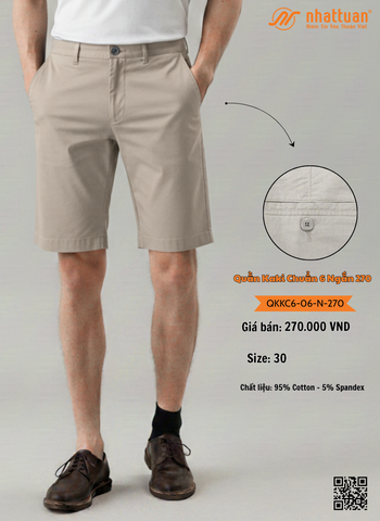 Quần Kaki Chuẩn 6-06 Ngắn 270