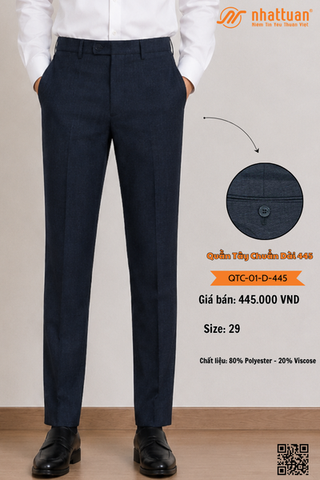 Quần Tây Chuẩn 01 Dài 445