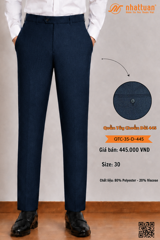 Quần Tây Chuẩn 35 Dài 445