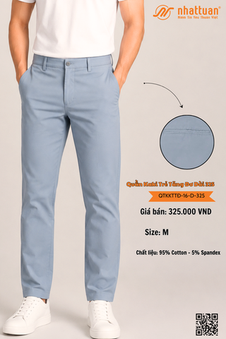 Quần Kaki Trẻ Tăng Đơ 16 Dài 325*
