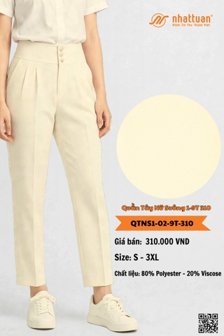 Quần Tây Nữ Suông 1-9T Dài 310.