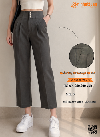 Quần Tây Nữ Suông 1-16-9T 310*