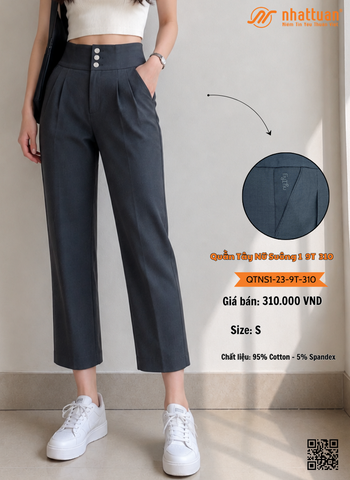 Quần Tây Nữ Suông 1-23-9T 310*