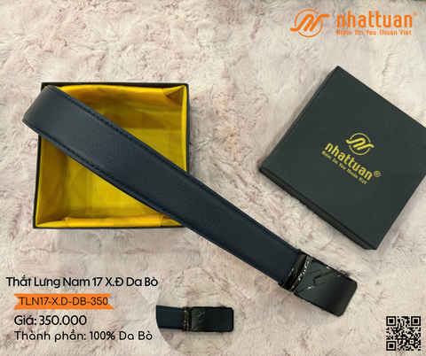 Thắt Lưng Nam 17 X.Đ Da Bò 350