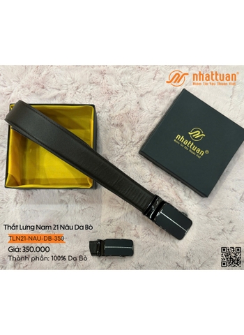 Thắt Lưng Nam 21 Da Bò 350