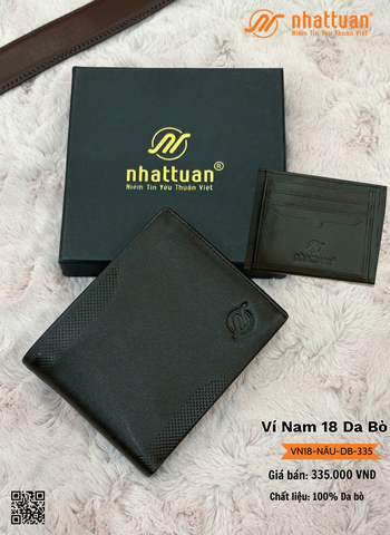 Ví Nam 18-Nâu Da Bò 335