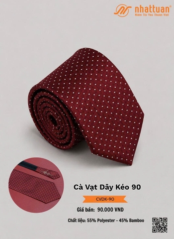 Cà Vạt Dây Kéo 90*