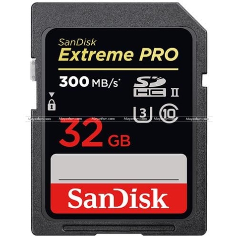 THẺ NHỚ SDHC SANDISK EXTREME PRO 32GB 300MB/s