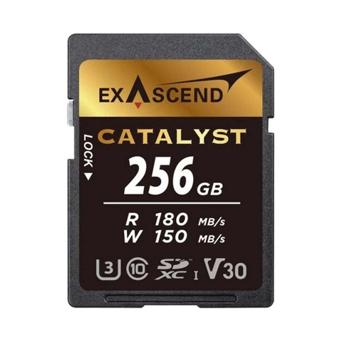 Thẻ nhớ SD Exascend Catalyst V30 256GB đọc 180MB/s ghi 150MB/s