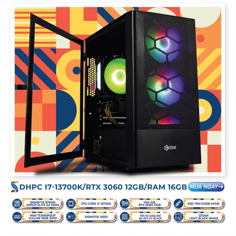 DHPC I7-13700K | RTX 3060 12GB | RAM 16GB
