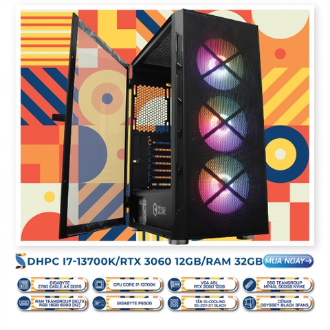 DHPC I7-13700K | RTX 3060 12GB | RAM 32GB