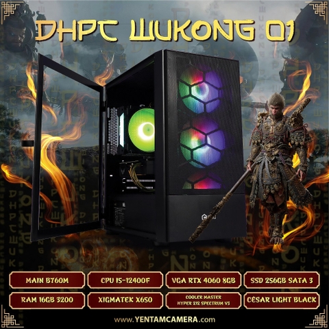 DHPC WUKONG 01(I5-12400f | RTX 4060 8GB | RAM 16GB)