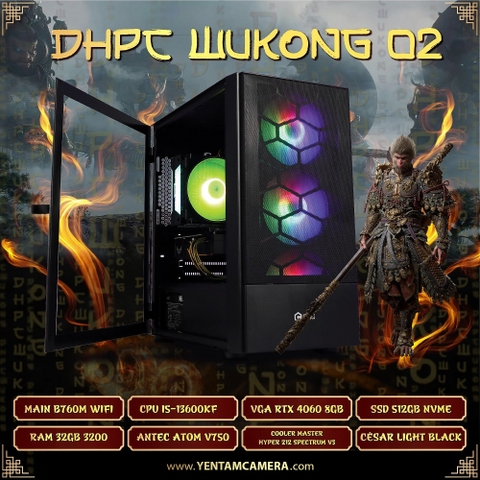 DHPC WUKONG 02(I5-13600KF | RTX 4060 8GB | RAM 32GB)