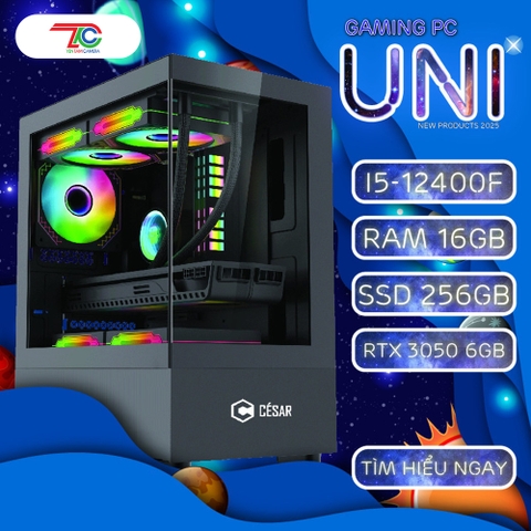 DHPC UNI 1 I5 - 12400F | 16GB Ram | 256GB SSD | RTX 3050 6GB