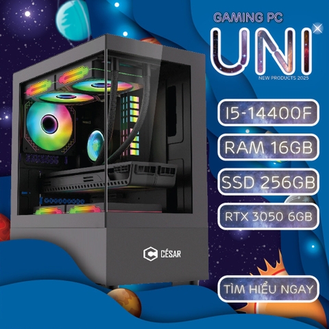 DHPC UNi I5 - 14400F | 16GB Ram | 256GB SSD | RTX 3050 6GB
