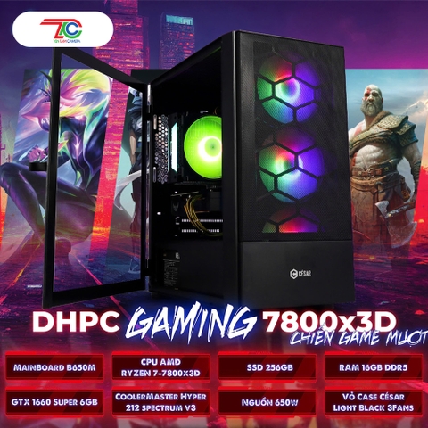 DHPC AMD R7 7800x3D| 16GB RAM| 256GB SSD| GTX 1660S 6GB