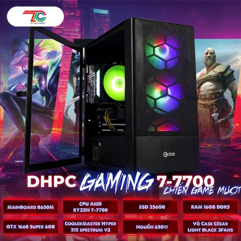 DHPC AMD R7 7700| 16GB RAM| 256GB SSD| GTX 1660S 6GB