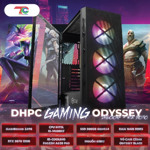 DHPC GAMING ODYSSEY 14600KF | RTX 5070 12GB