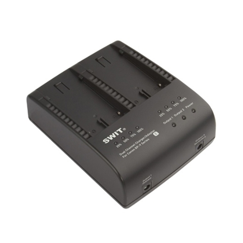 Swit S-3602C 2-ch Canon BP Charger and Adaptor