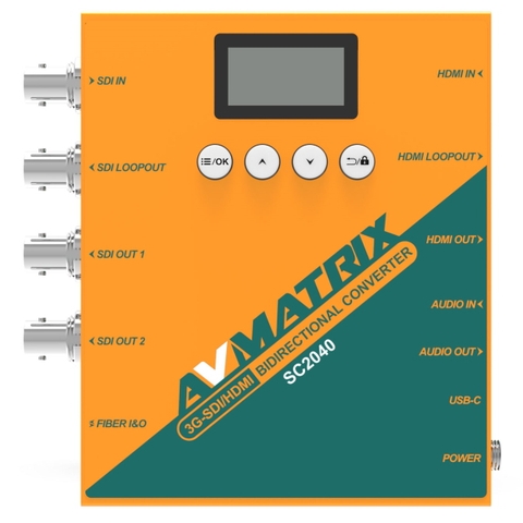 Bộ Chuyển Đổi Avmatrix SC2040 3G-SDI/HDMI Bidirectional Converter