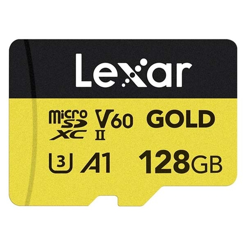 Thẻ Nhớ microSDXC Lexar Gold UHS-II V60 Series