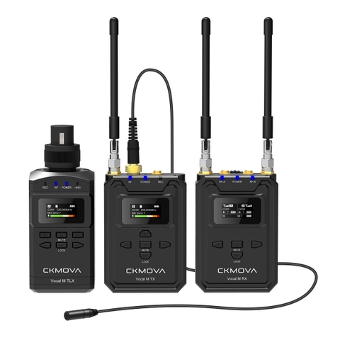 Microphone CKMOVA UHF Dual-Chanel Wireless Vocal M V4
