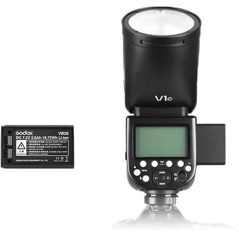 Đèn Flash Đầu Tròn Godox V1 For Nikon- Chính hãng