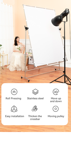 Khung tản sáng Amastar AT-BG15*210 có bánh xe