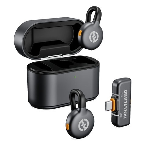 Bộ micro không dây Hollyland LARK M2S - Hàng chính hãng