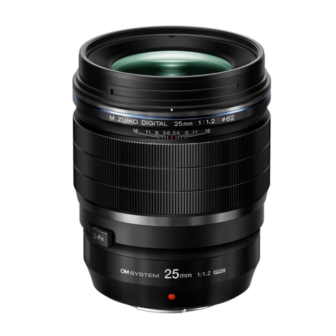 Ống kính OM SYSTEM M.Zuiko Digital ED 25mm F1.2 PRO - Hàng chính hãng