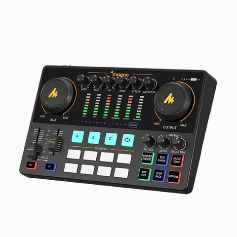 Bàn trộn âm thanh Maonocaster AME2 - Soundcard mixer
