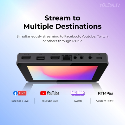 YOLOBOX - THIẾT BỊ LIVE STREAMS TRỰC TIẾP CHUYÊN NGHIỆP