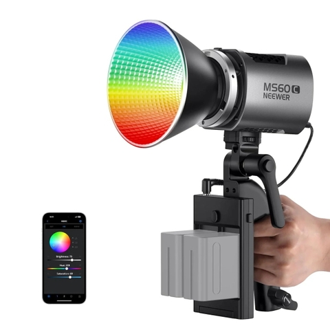 Đèn LED Neewer MS60C RGBWW 65W - Hàng chính hãng