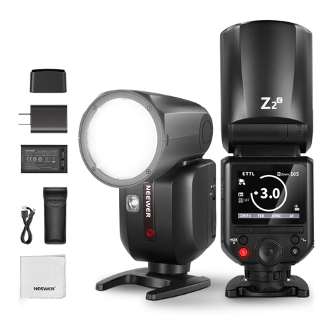 Đèn flash đầu tròn Neewer Z2-C TTL for Canon - Hàng chính hãng